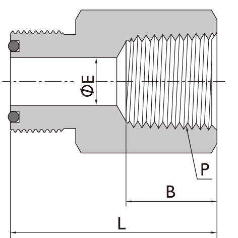 本體NPT內牙接頭